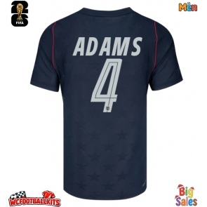 United States Tyler Adams #4 Replica Away Stadium Shirt World Cup 2026 Short Sleeve